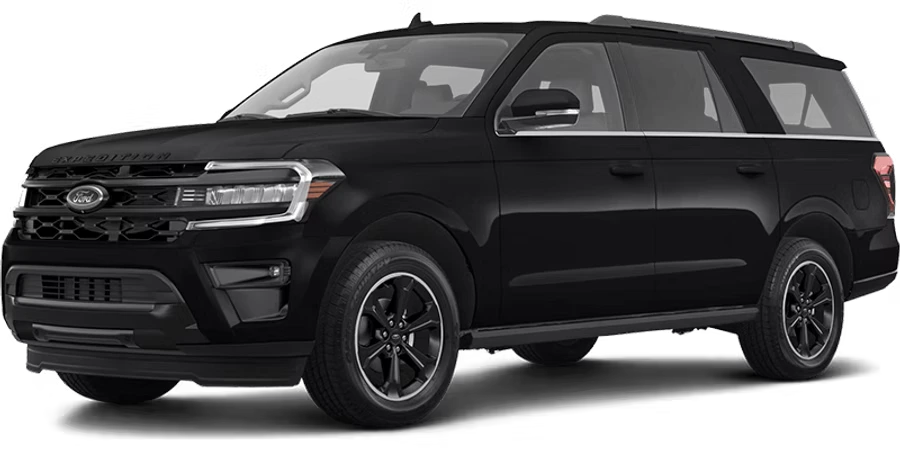 Black Ford Expedition chauffeur SUV